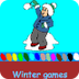 WINTER GAMES - Online coloring