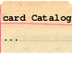  Catalog Card Generator