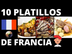 10 platillos tipicos de Franci