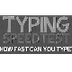Typing Speed Test 