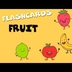 Las frutas en inglés para niño