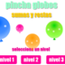 Pincha globos - Sumas y Restas