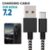 Nokia 7.2 Braided Cable