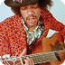 Jimi Hendrix On An Acoustic Gu