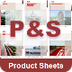 P&S Product sheets