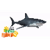 SHARKS: Animals for children. 