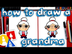 How To Draw A Cartoon Grandma