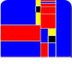 Mondrimat Block Art
