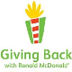 Giving Back - Ronald McDonald