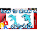 How To Draw A Cartoon Dolphin 