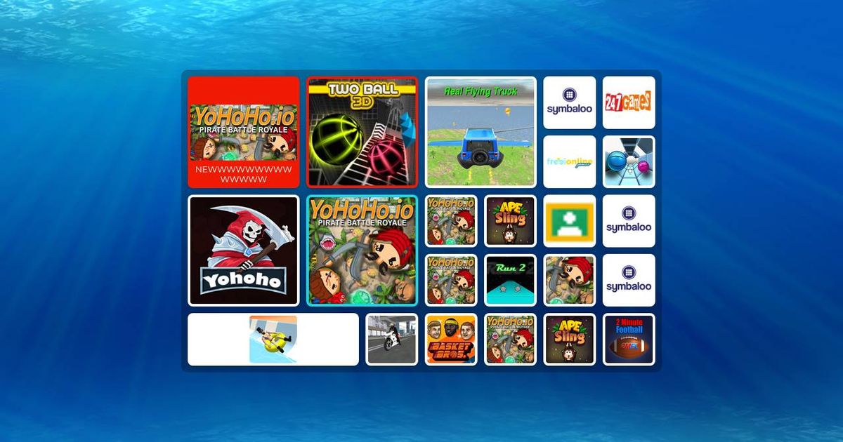 Yohoho io unblocked game github io symbaloo library