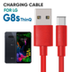 LG G8s ThinQ PVC Charger Cable