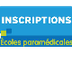 Inscriptions/ paramédical