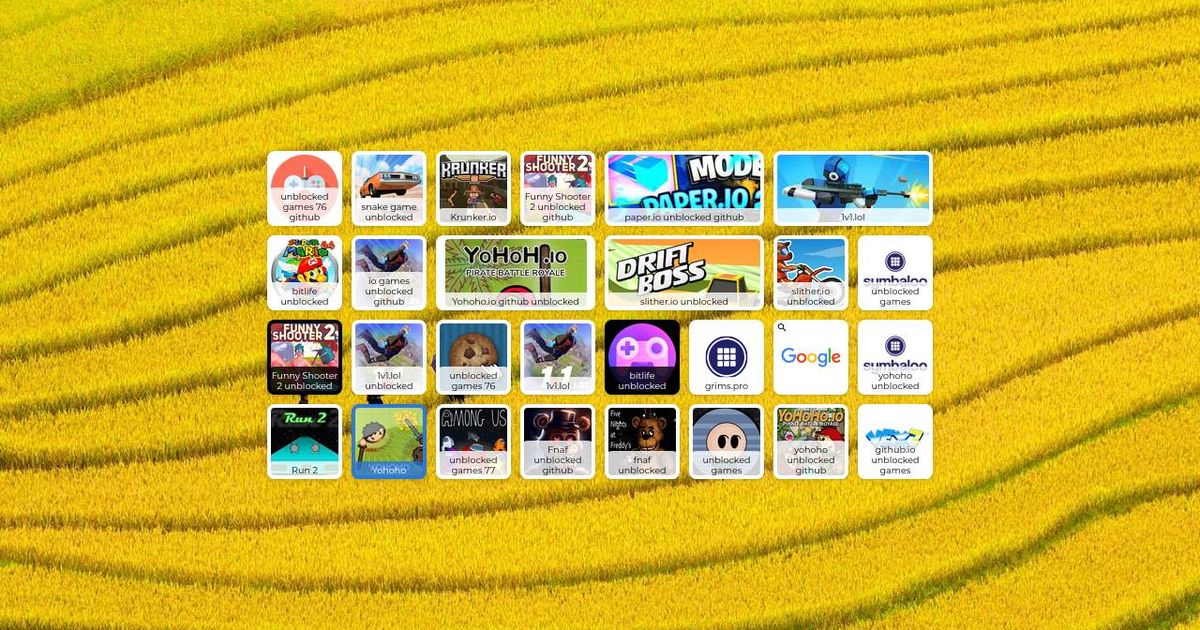 Io games unblocked symbaloo library